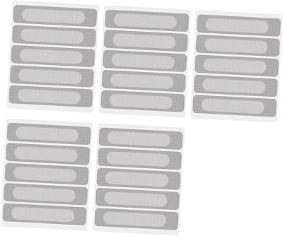 Glasvezel reparatietape voor ramen en vliegengaas, zelfklevend en ademend, 5 vellen voor scheuren en beschadigingen herstellen
