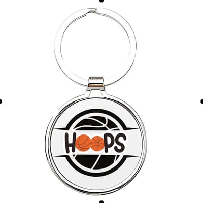 Akyol - Basketbal Sleutelhanger - basketbal - liefhebber - Cadeau - Sport - 2,5 x 2,5 CM