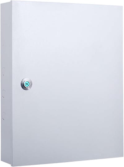 Waterdichte Buitenkast - Industriële Verdeelkast - Elektrische Beveiliging - Roestvrij Staal Slot - 60x80x10cm - Grijs
