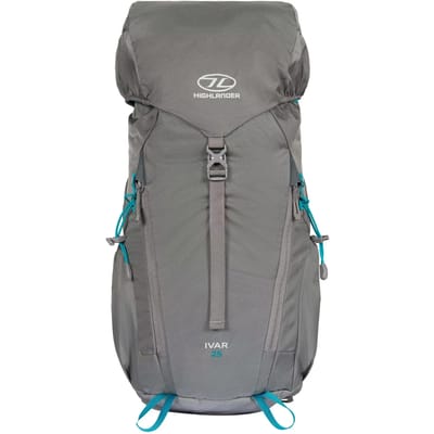 Highlander rugzak Ivar Rucksack Haar Grey voor dames 38 liter - Grijs