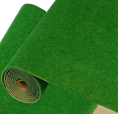 Dailygoods - Grastapijt 100 x 41 cm - Kunstgras voor modelspoor en landschapsmodellering
