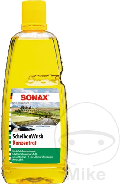 SONAX Ruitenwisservloeistof Auto | Concentraat | Ruitenreiniger | Zomer