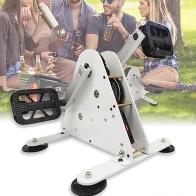 Noodstroomgenerator - Voetgenerator Huis - Fitness en Energie - Dubbele USB Snelladen - 50W/100W - Metaal