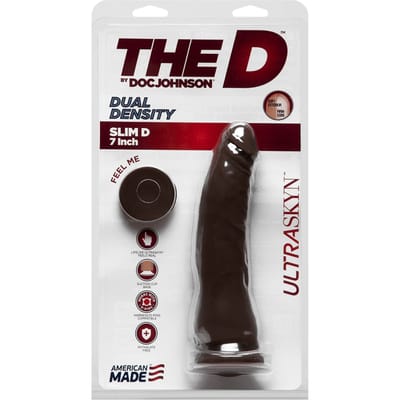 Doc Johnson - Thin D Realistische Dildo - 18 cm