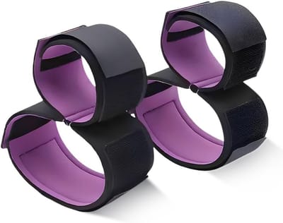Yogariem voor Pols- en Enkelspel in Paars | Versterk Flexibiliteit en Balans met Comfortabel Design