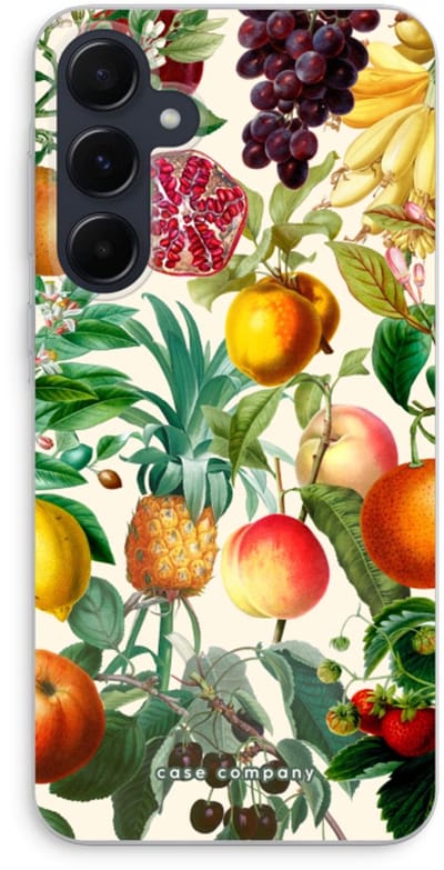 Case Company® - Hoesje geschikt voor Samsung Galaxy A55 hoesje - Classic Flora - Soft Cover Telefoonhoesje - Bescherming aan alle Kanten en Schermrand