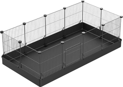 VLSelect® Caviakooi - Knaagdier - Dierenkooi - Met Waterdichte Bodem