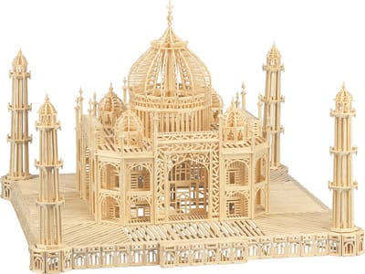 Matchitecture Taj Mahal - Bouwen met lucifers - Inclusief 7500 microbalkjes