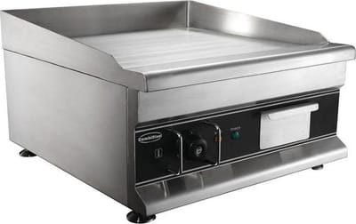 Combisteel Elektrische Bakplaat - Glad Bakoppervlak - 3kW - 500x520x310mm