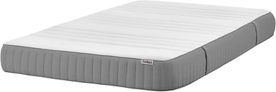 HAPPINESS - Gelschuimmatras medium - Wit - 120 x 200 cm - Polyester
