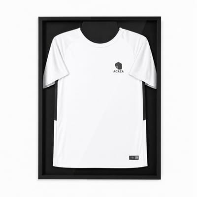ACAZA Wissellijst - Shirt inlijsten - 60x80 cm - MDF Hout - Zwart - 3D fotolijst - Wissellijst Voetbalshirt - Voetbal - Basket - Wielershirt