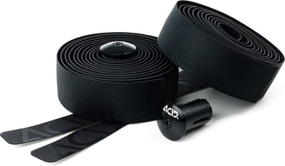 ACID stuurlint - Stuurtape - Microvezels en nanofinishing - Inclusief aluminium expander-eindplug - Dikte 3,5 mm - Polyurethaan - L2000xB30xD3,5 mm - Zwart