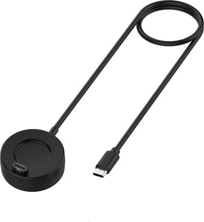 Oplader - USB-C oplaadkabel - Garmin Forerunner 265 / 265S / 965 / D2 / Delta / Descent G1 / Tactix / Tactix 7 / Quatix 5 / 6 / 7 - 1 meter