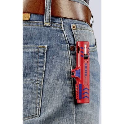 Knipex 16 85 125 SB Kabelstripper Geschikt voor Ronde kabel, Kabel voor vochtige ruimte 8 tot 13 mm 0.2 tot 4.0 mm²