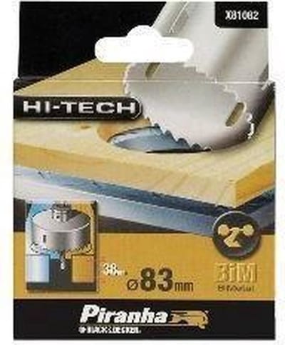 Piranha Gatenzaag High-Tech 83mm, bi-metaal, 52 diep X81082