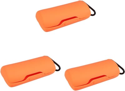 Oplaadhoesjes - Draadloze Oortjes - Bescherming - Schok- en Krasbestendig - 11 x 5 x 12 cm - Oranje