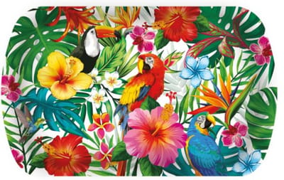Fiestas Guirca - Dienblad tropical Hawaiï - 39 x 24 cm
