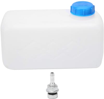 Allecto - Gas Brandstof Tank - Grote Capaciteit - 5.5L - Blauw - Benzine Tank - Geschikt voor Auto Vrachtwagen Schip Luchtvaart