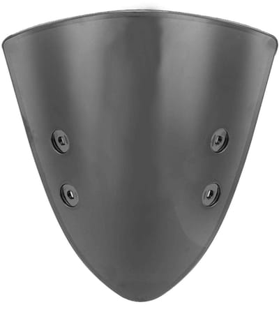 Store_7 - Motorcycle Wind Deflector - Motorfiets Voorruit - Zwart - Windbestendig - ABS-materiaal - Bescherming tegen wind - Geschikt voor Kawasaki...