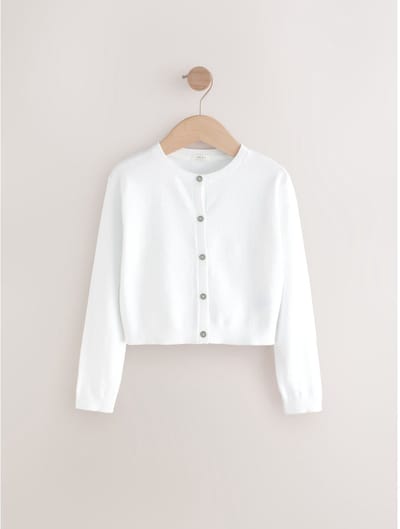 Next - Meisjes - Vest met knopen 3jr-16jr - Wit
