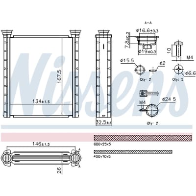 Waterverwarmer NISSENS 707280