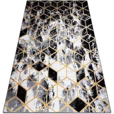 Kleden Rugsx Tapijt GLOSS 3D modern 409A 82 Kubus 240x330 cm