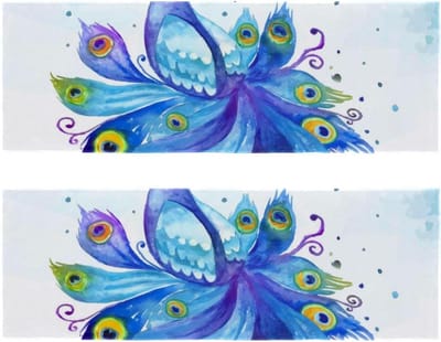 Zweethanddoek Set - Microvezel Handdoek - Sport & Reizen - Sneldrogend Absorberend - 29.5 x 81.5 cm - Veelkleurig
