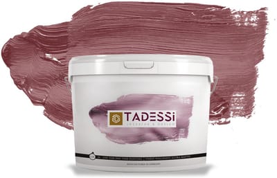 Tadessi Color Vista Muurverf - Dispersie - Bordeaux Kersenrood Mat - 2,5 L