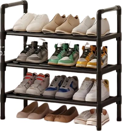 Livano Schoenenrek - Schoenenbank - Deur - Schoenen Opbergsysteem - Organizer - 3 Lagen Groot