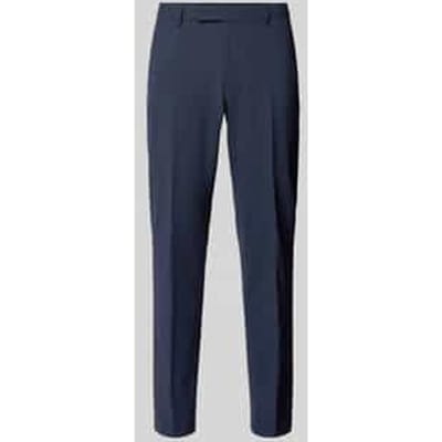 Slim fit pantalon met persplooien, model 'Ryan'