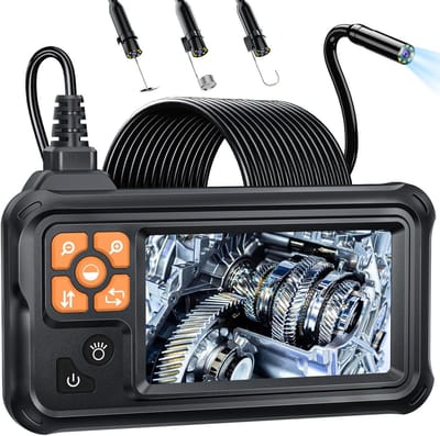 Inspectiecamera - Onderwatercamera - Kanaal Inspectie - Waterdicht Design - 10m Kabel - Zwart