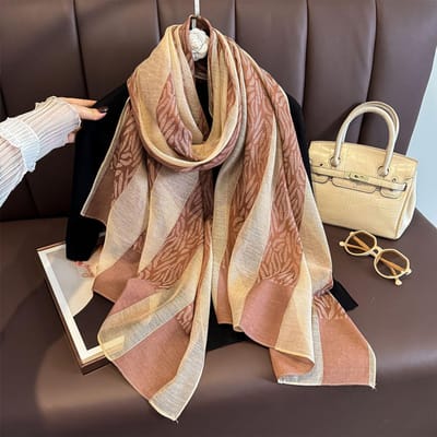 Luxe Zijden Sjaal Scarf Voor Vrouwen Design Borduurwerk Bloemen Hijab Wraps Bufandas Vrouwen Hoofddoek Fouloud Echarpe One Size black