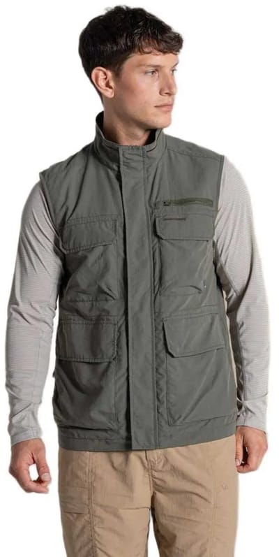 Craghoppers Nosilife Adventure V Vest Grijs M Man