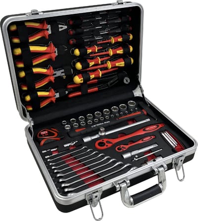 VDE Gereedschapskoffer 68-dlg MW Tools BTK68VA