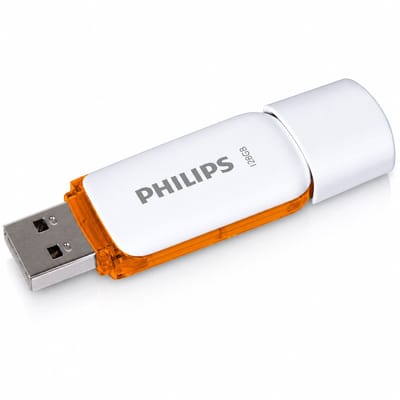 Philips FM08FD70B Sneeuw edition 2.0 - USB flash drive - 8 GB - 128GB - USB-stick