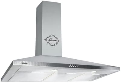 Afzuigkap - Gurari - GCH C 147 IS 70 N - Afzuigkap 70 cm - 1000 m³/u - Wandafzuigkap - RVS