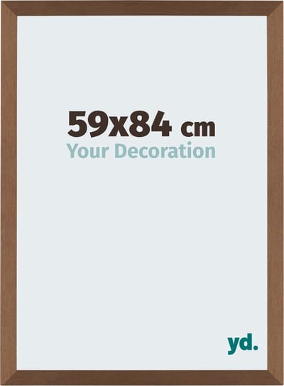 Your Decoration - Fotolijst 59x84 cm - MDF - Koper Decor - Mura