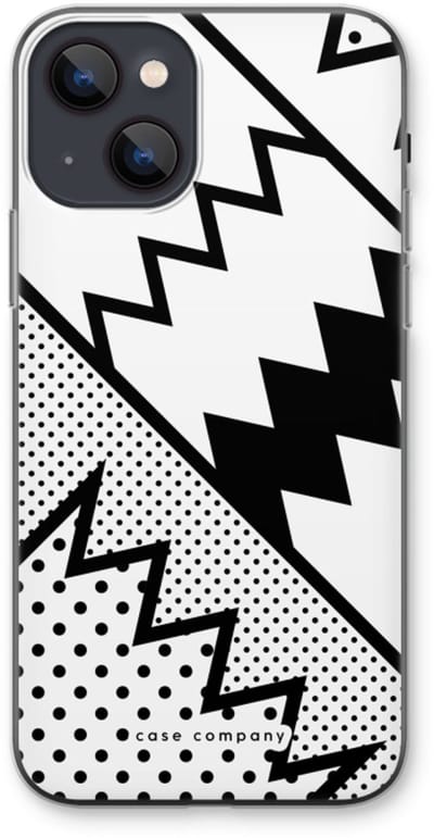 Case Company® - Hoesje geschikt voor iPhone 13 hoesje - Pop Art #5 - Soft Cover Telefoonhoesje - Bescherming aan alle Kanten en Schermrand