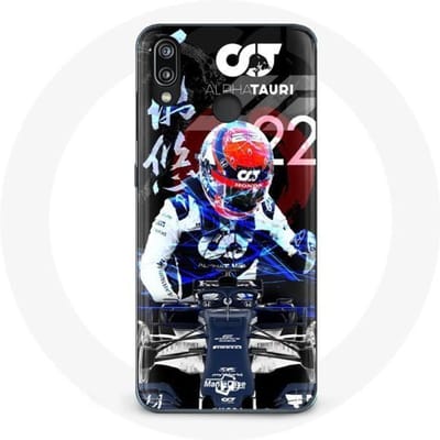 Coque pour Huawei P20 Lite Formule 1 Yuki Tsunoda pilote automobile japonais de F1