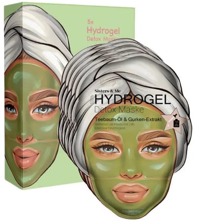 Sisters & Me | 5x Hydrogel Detox Masks - Vegan
