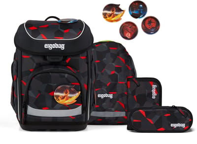 ergobag schooltas Cubo Set 5-delig TaekBärdo zwart