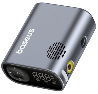 Baseus PrimeTrip Series - Elektrische Fietspomp - 1500 mAh - 150 psi - Zwart