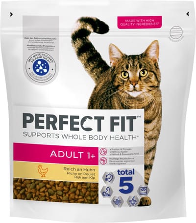 Perfect Fit Adult - Kattenbrokken - Kip - 5 x 1.4 kg