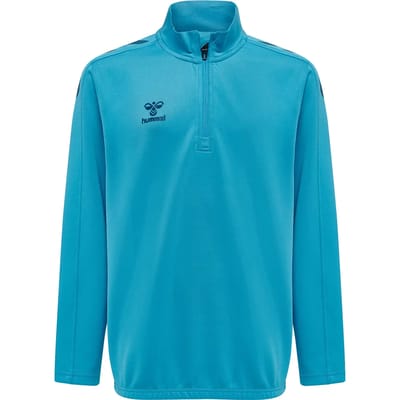 Hummel Core XK Half Zip Poly Sweat kinderen - Sporttruien - lichtblauw - Unisex