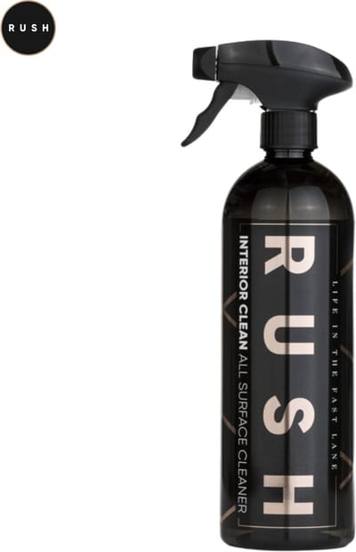 RUSH Interior Clean - interieurreiniger auto - 750 ml - Reinigt veilig en grondig - Laagschuimend en een frisse geur - Laat geen strepen/vlekken achter - auto schoonmaken