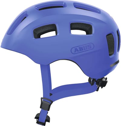 Fietshelm ABUS YOUN-I 2.0 mono blue S - 48-54 cm - blauw - Geschikt voor gebruik op elektrische fietsen - stadsfietsen - 240 g