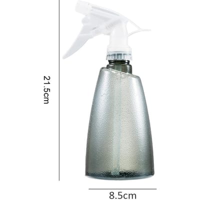Vaporisateur 500 ml Arrosoir pour plantes Vaporisateur de coiffeur Vaporisateur de jardinage rechargeable gris clair