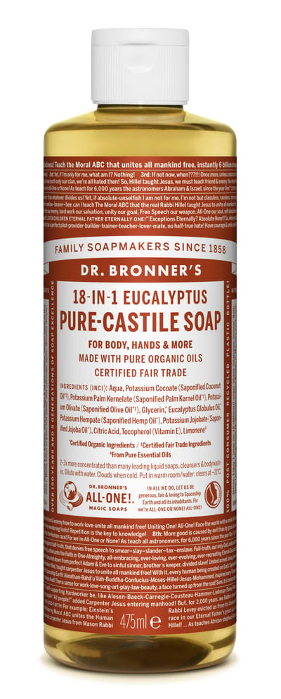 Dr. Bronner’s Dr. Bronner&rsquo;s Magic Soap Eucalyptus 475 ml