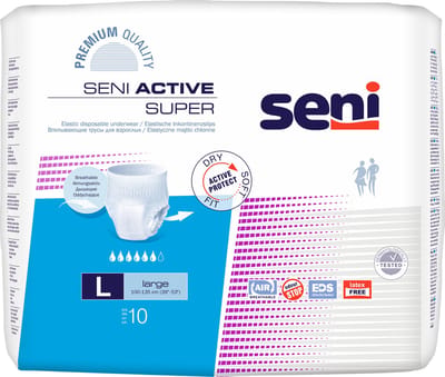 Seni Active Super Large - 1 pak van 10 stuks