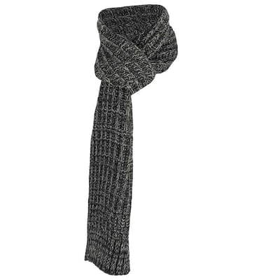 Grofgebreide sjaal heren - Shine - Grijs / One size